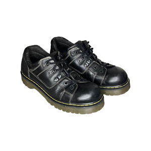 Dr. Martens Y2K Chunky Black Leather Oxford Vintage Style 8B68 Size 12 US Men's